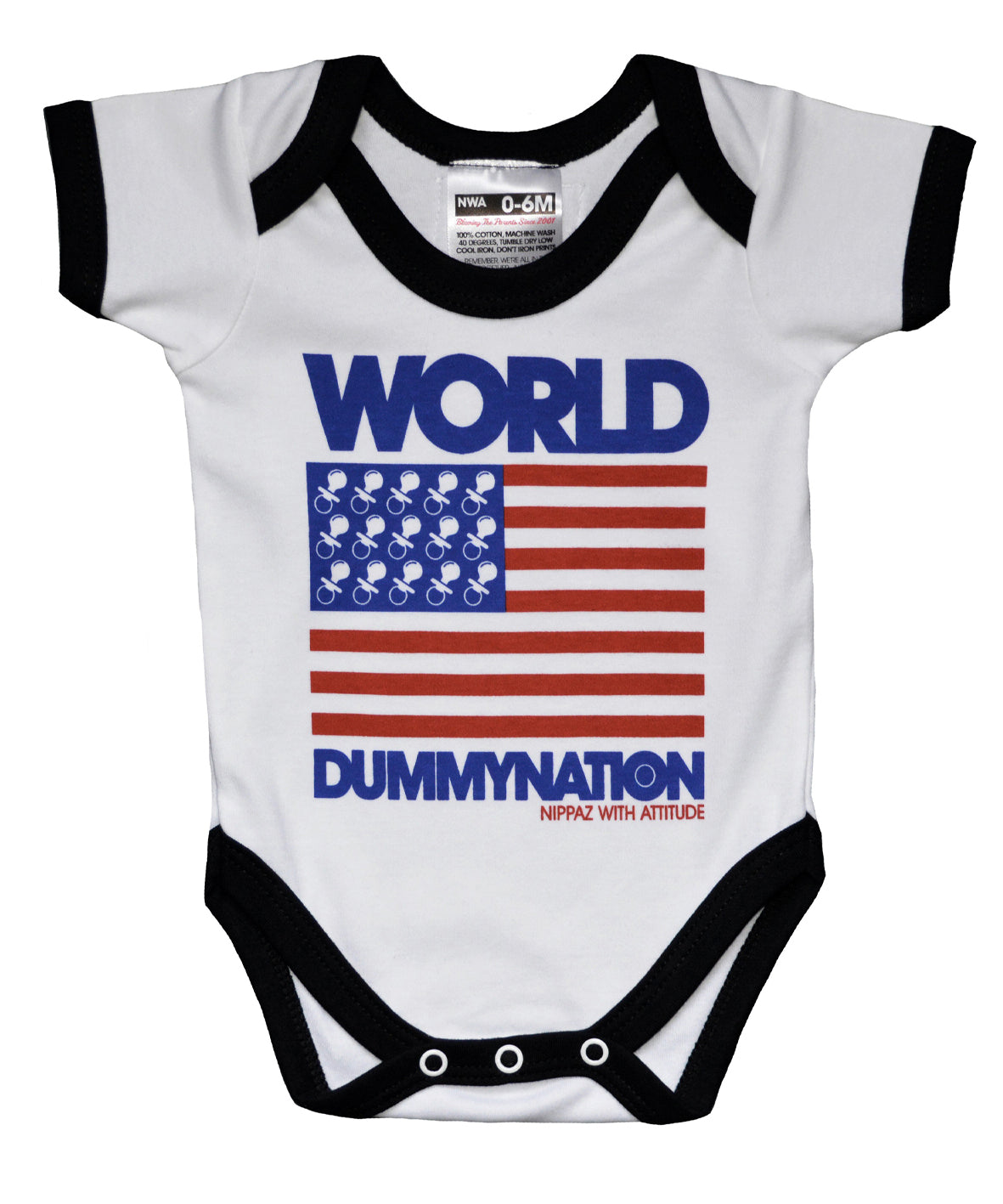 WORLD DUMMYNATION BABYGROW