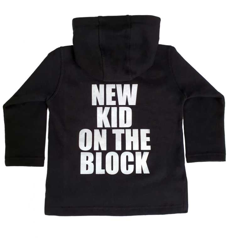 NEW KID ON THE BLOCK HOODIE - BLACK